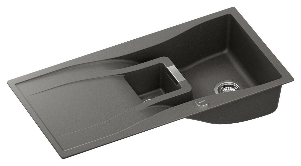 Spüle WATD150ASIL - Grau, MODERN, Stein (100/500cm) - Schock