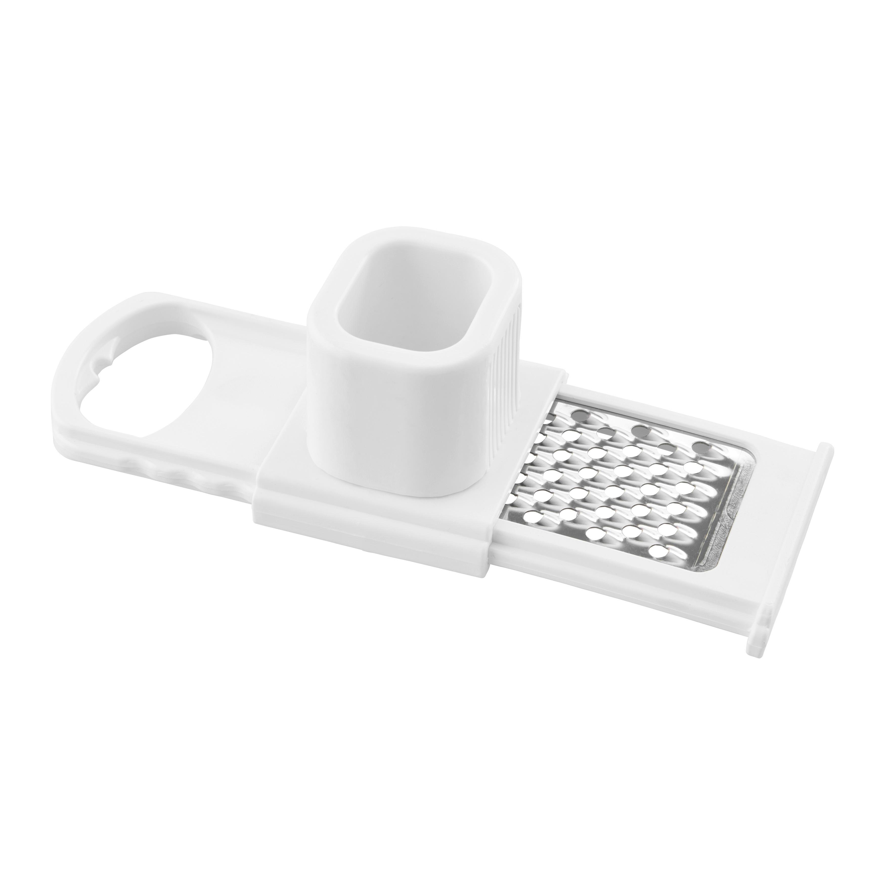 Răzătoare Barbara - alb, Konventionell, plastic/metal (14,5/5,3/4,5cm) - Mömax