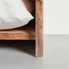 HYLLA TIMBER -EXKLUSIV- - alfärgad/svart, Natur, metall/trä (50/190/38cm) - Premium Living