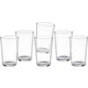 DRICKSGLAS I SET SKOL -TOP- - klar, Klassisk, glas (6,7/10,4cm) - Mömax
