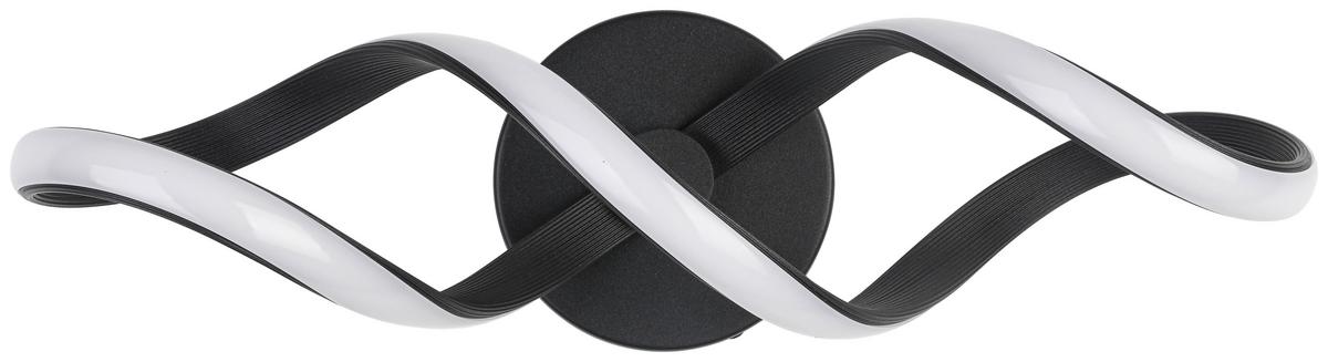 LAMPA SUFITOWA BEATRIX - czarny, Trend, tworzywo sztuczne/metal (12/40/17,5cm) - Collet's Monde