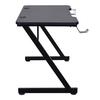 GAMINGBORD RACER - svart, Modern, metall/trämaterial (120/75/60cm) - Mömax