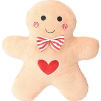 Díszpárna Gingerbread - textil (37/10/43cm)