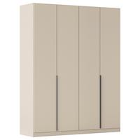 Ormar S Klasičnim Vratima Alabama - svijetlo siva/boje šampanjca, Trend, drvni materijal (181/229/54cm) - Modern Living