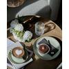 KAFFEKOPP MED FAT CAPRI - cremefärgad, Modern, keramik - Mömax