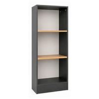 Regal Dilos M Anthrazit/Honigeiche - Honigeiche/Anthrazit, Basics, Holzwerkstoff (52/114/30cm) - MID.YOU