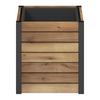 HOCHBEET MARLO - Akaziefarben, MODERN, Holz/Kunststoff (32/34/32cm) - Bessagi Garden