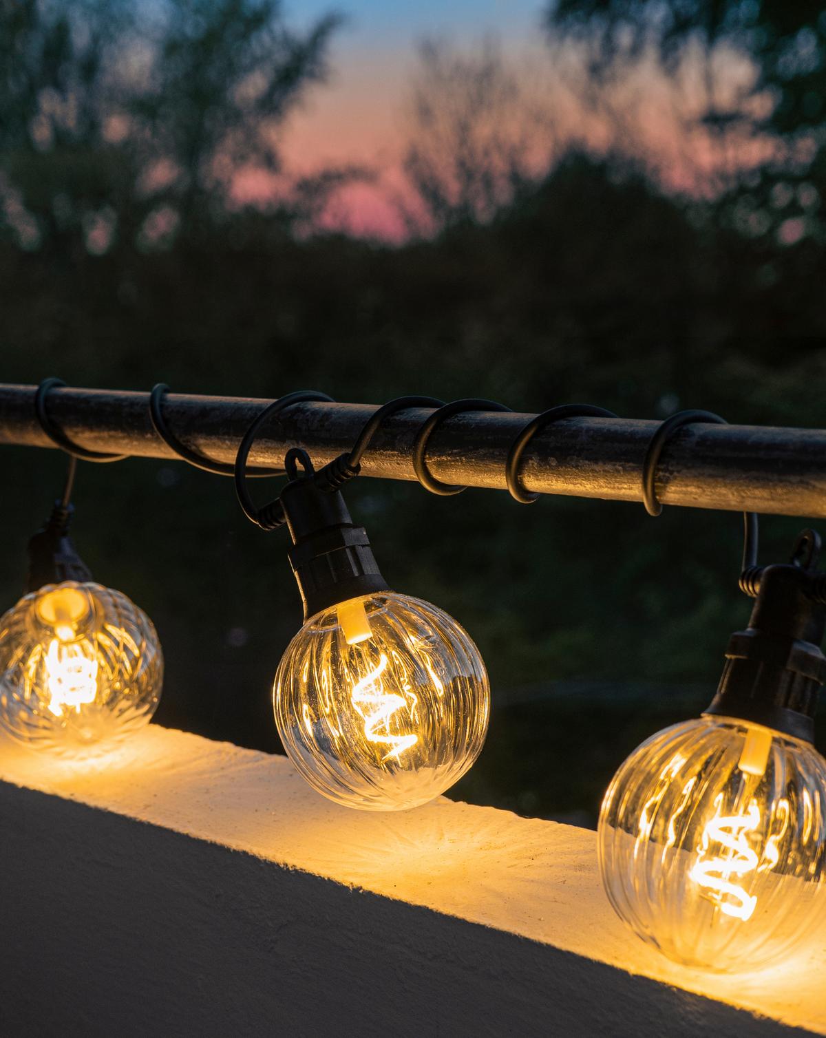 ŁAŃCUCH ŚWIETLNY 69700 LUKE STARTSET 10LED - przejrzysty, Konventionell, tworzywo sztuczne (1000cm)