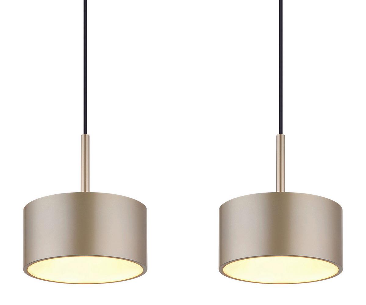 LAMPA WISZĄCA LED 56964-4H RAYMOND - czarny/biały, Design, tworzywo sztuczne/metal (86/15/150cm) - Globo