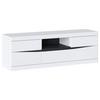 Tv Komoda Turino Neo - bijela/boje grafita, Trend, drvni materijal/plastika (150/49,8/39,9cm) - Modern Living
