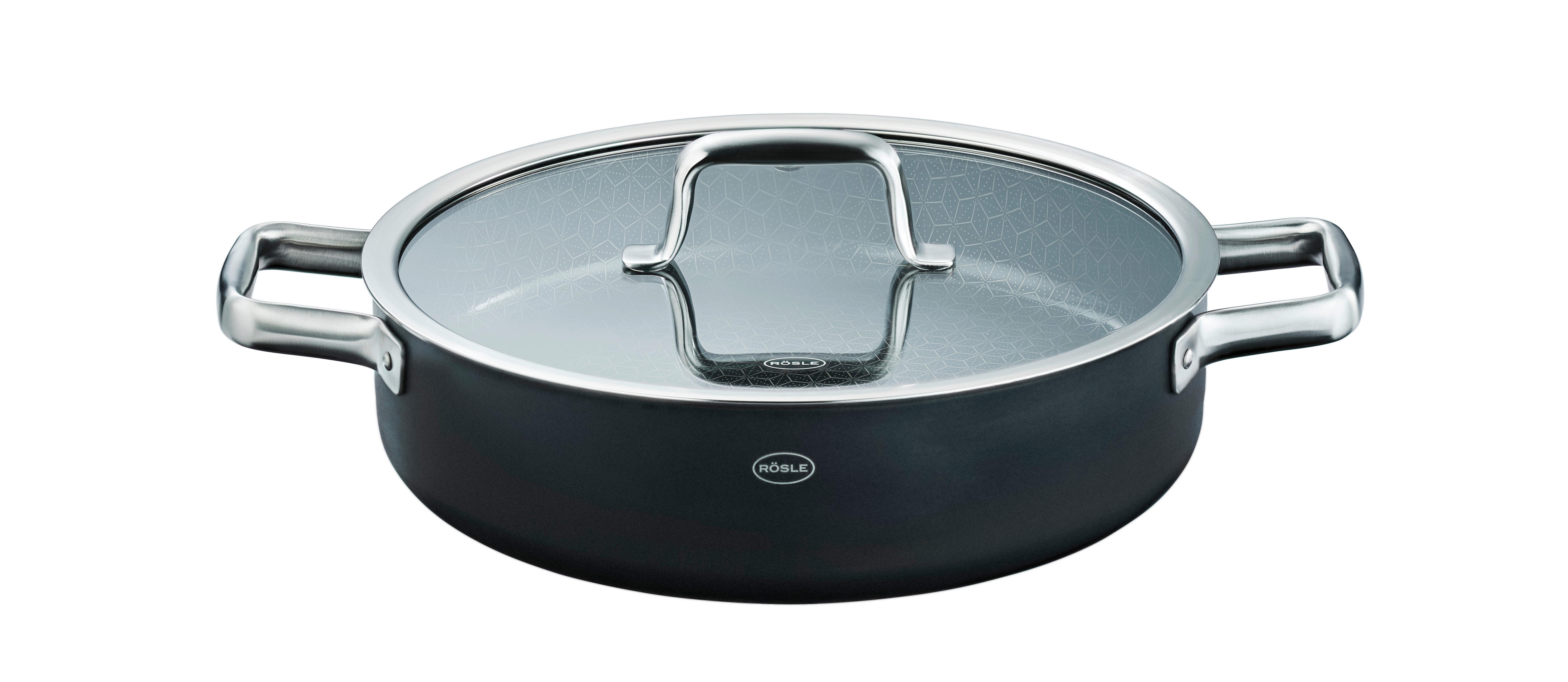 PATELNIA DO SERWOWANIA 911065 Ś/W: OK. 34/120 CM - czarny, Basics, metal (28cm) - Rösle