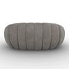 SOFFA LENA - mörkgrå/ljusbrun, Modern, trä/textil (148/62/92cm) - Bessagi Home