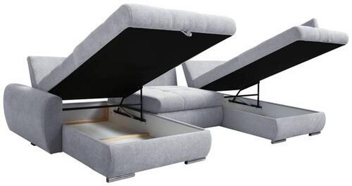 Coltar CANION - gri deschis, Design, textil (174cm) - Modern Living
