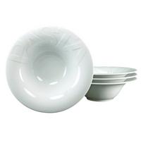 Set Krožnikov Za Testenine Gourmet, 4-Delni - bela, keramika (27cm) - Creatable
