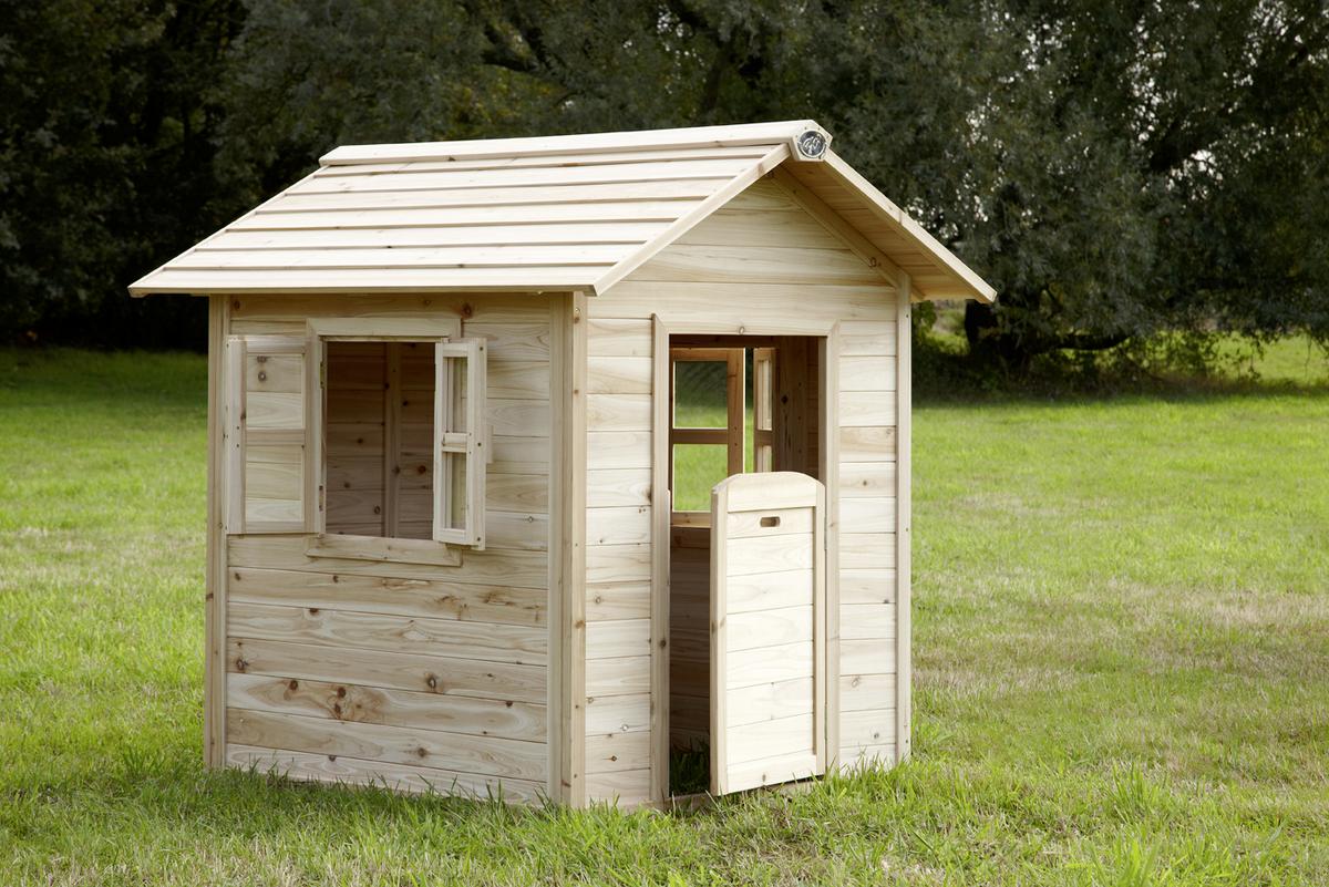 Spielhaus Sunny Noa - Naturfarben, Basics, Holz (94/133/102cm) - Ambia Garden