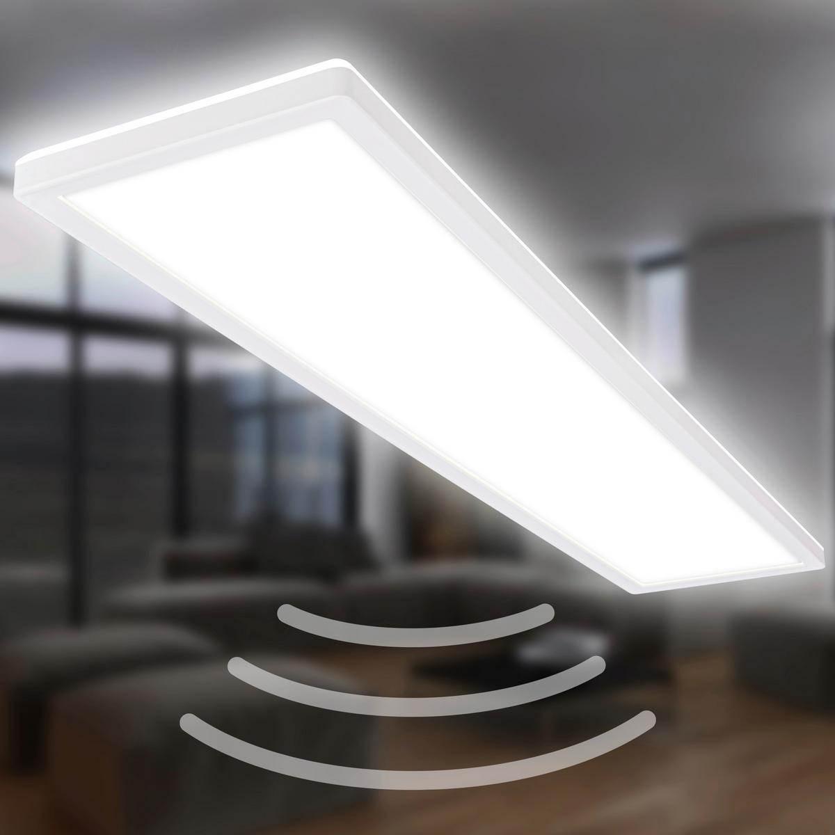PANEL LED 7528416 MOVE - biały, Basics, tworzywo sztuczne (98/20/3cm)