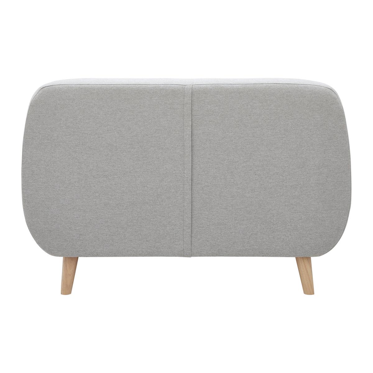Sofa Dilly Hellgrau Leinenoptik - Hellgrau, MODERN, Holz/Textil (130/85/78cm) - Bessagi Home