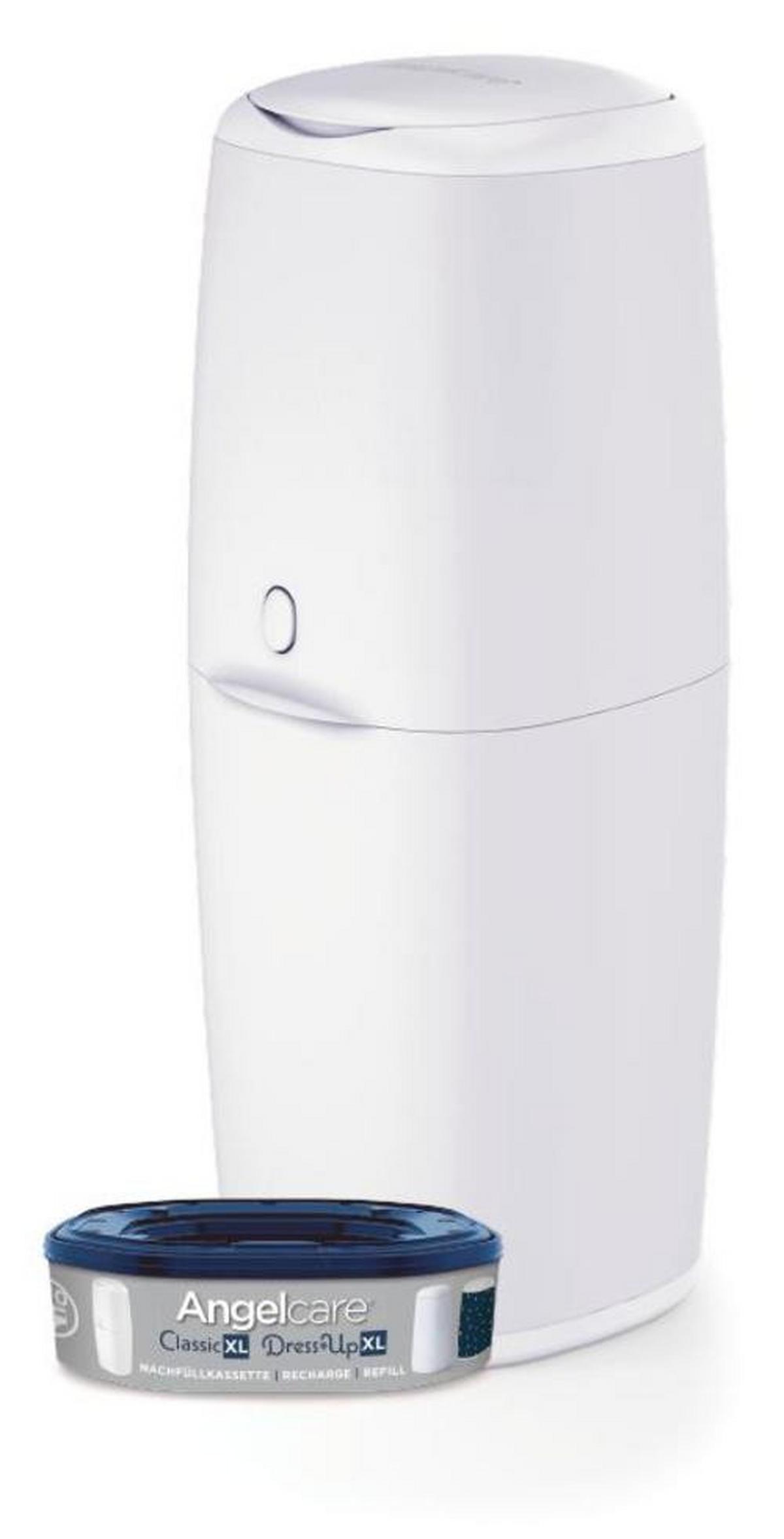 KOSZ NA PIELUCHY 2370 - biały, Basics, tworzywo sztuczne - Angelcare
