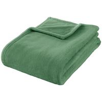 Kuscheldecke Kuschelix Grün ca. 140x200cm - Grün, Textil (140/200cm) - Modern Living