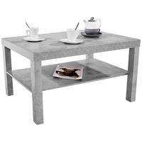 Klubska Miza Light, Siva - siva, Moderno, umetna masa/leseni material (90/45/55cm) - Mömax