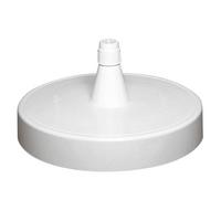 SONNENSCHIRMSTÄNDER Easy Sun - Weiß, KONVENTIONELL, Kunststoff (85cm) - Ambia Garden