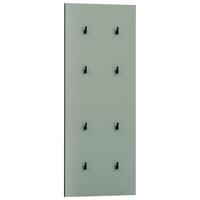 Garderobni Panel Alexa, Zelena - zelena, Design, leseni material (49/109/2,6cm) - MID.YOU
