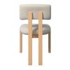 CHAISE JONNA - couleur naturelle/crème, MODERN, textile/bois (51/82/53cm) - Bessagi Home