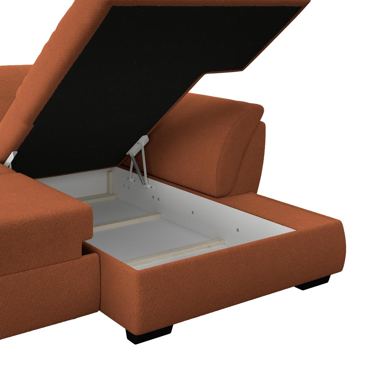 COLțAR - teracotă, Konventionell, textil (278/187cm) - Ondega