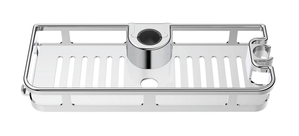 Košarica Za Tuš Liberta Krom - boje kroma, Moderno, plastika (28,5/4/11,5cm) - Wenko