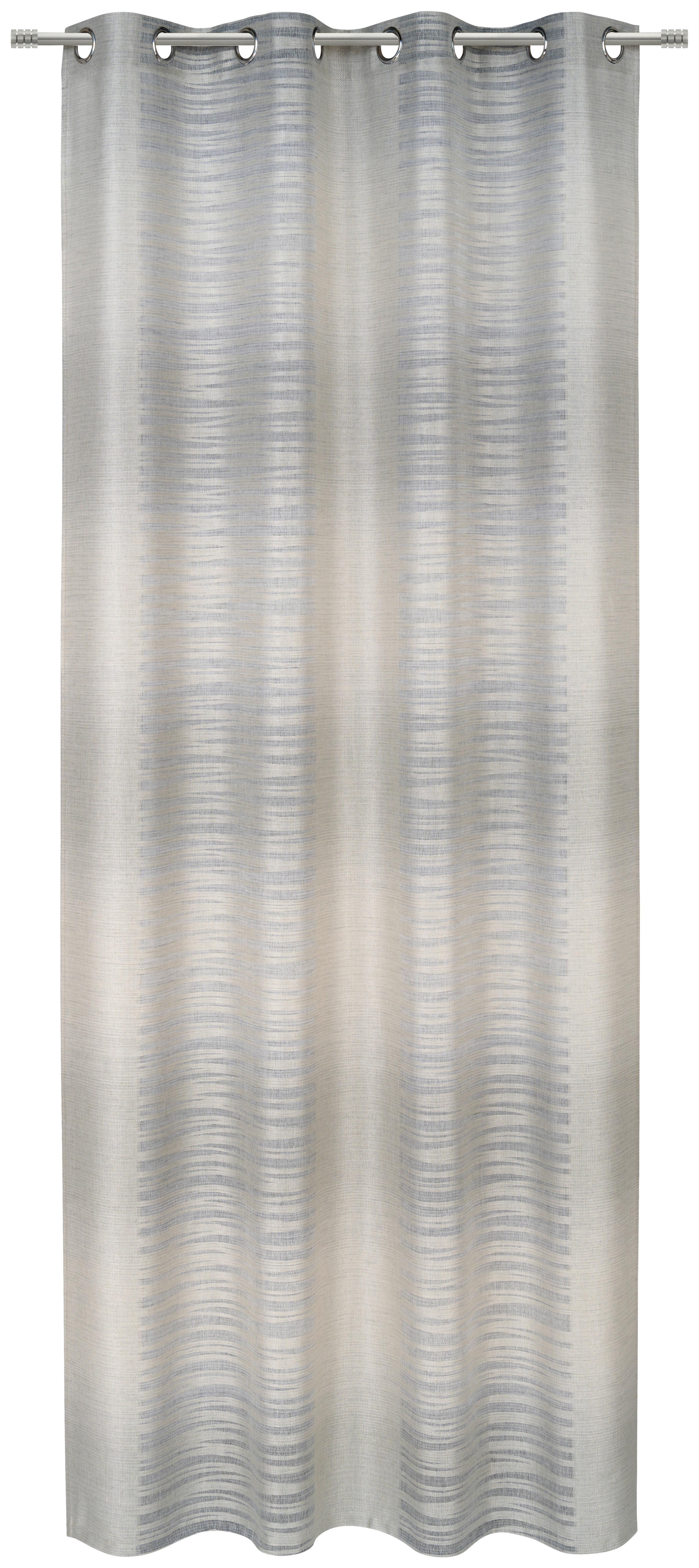 ZASŁONA NA PRZELOTKACH MURUM - szary, Konventionell, tkanina (140/245cm) - Esposa