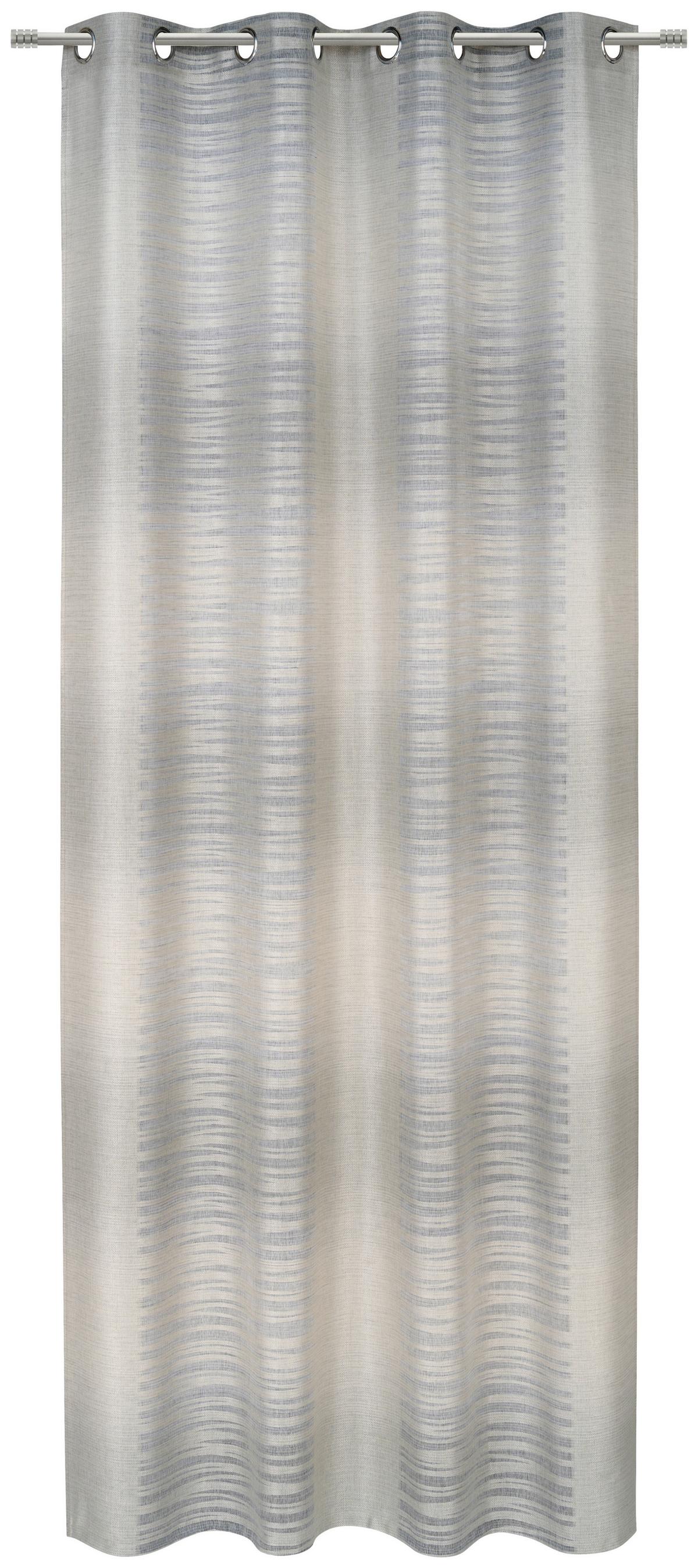 ZASŁONA NA PRZELOTKACH MURUM - szary, Konventionell, tkanina (140/245cm) - Esposa