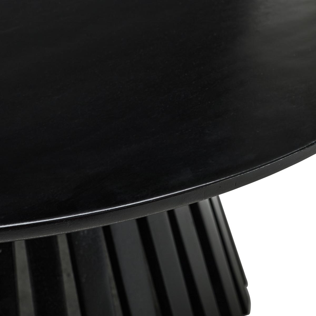 STOLIK KAWOWY KRUGER - czarny, Konventionell, drewno (80/40/80cm) - Livetastic