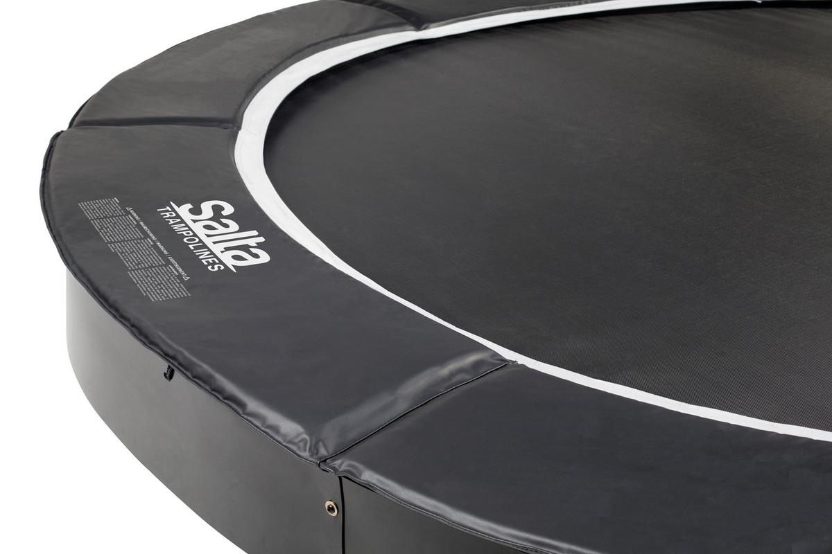 Bodentrampolin Salta Royal Ø ca. 305cm - Schwarz, Trend, Metall (305cm) - Salta