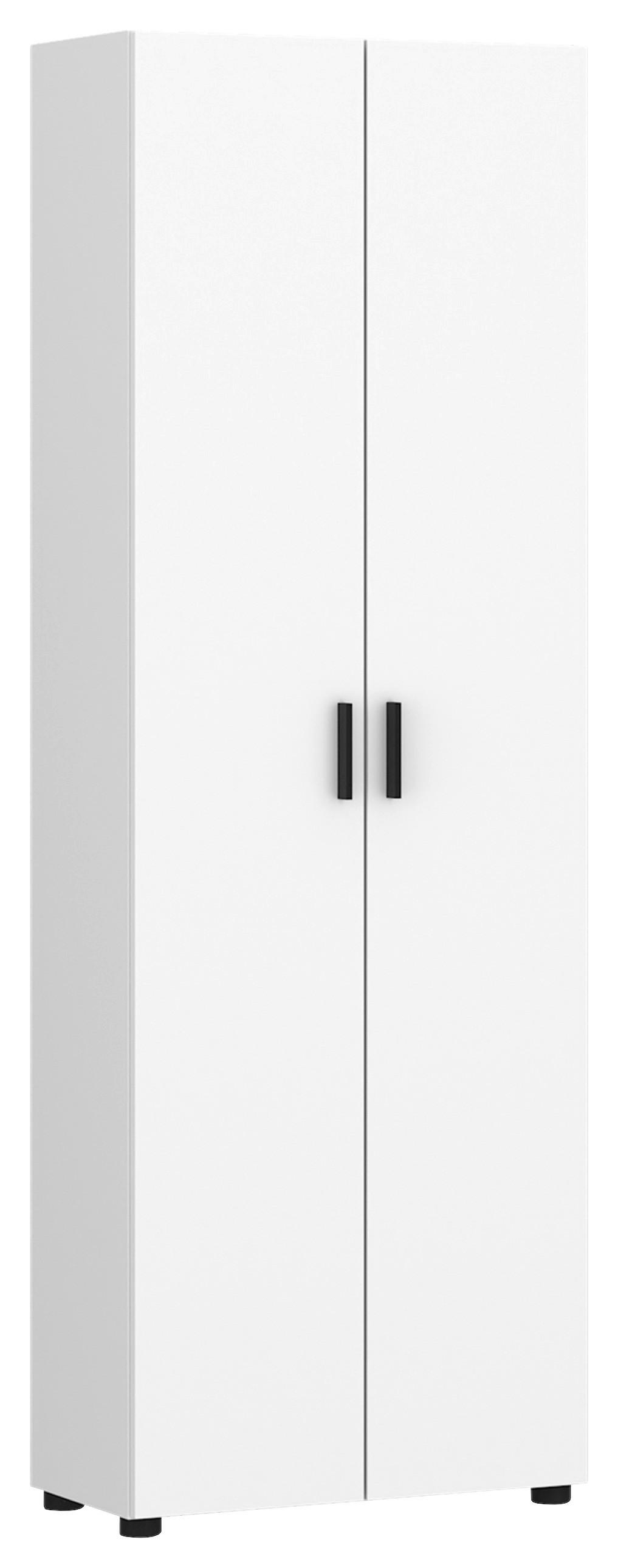 Șifonier CHARLIE - alb, Konventionell, material pe bază de lemn (60/180/33,6cm) - Modern Living
