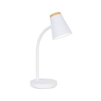 LED Asztali Lámpa White - fehér, Modern, műanyag/fém (13/13/42cm) - Mömax