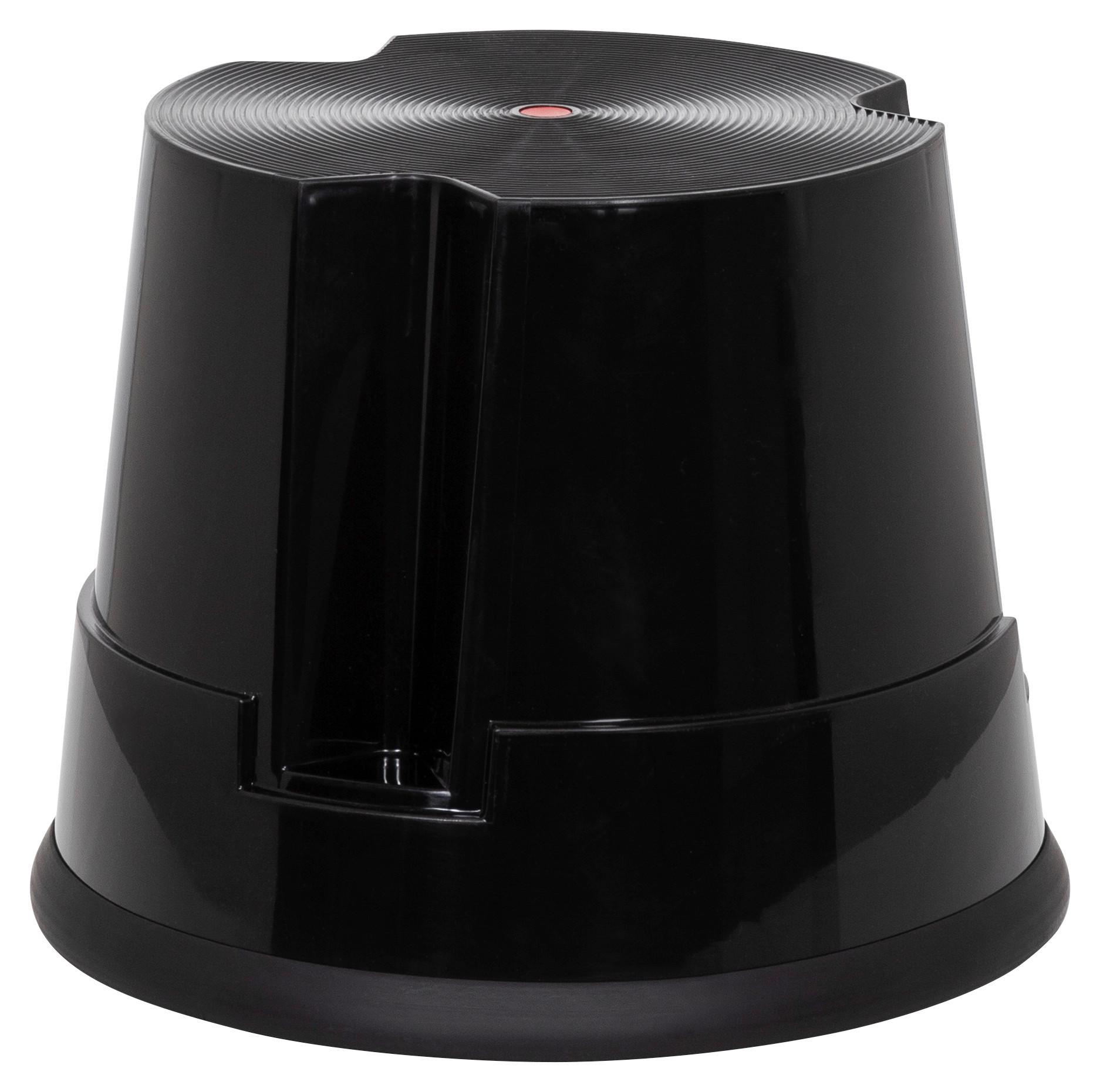 Pručka Tio-s, Črna - črna, Moderno, umetna masa (39/32/39cm) - MID.YOU