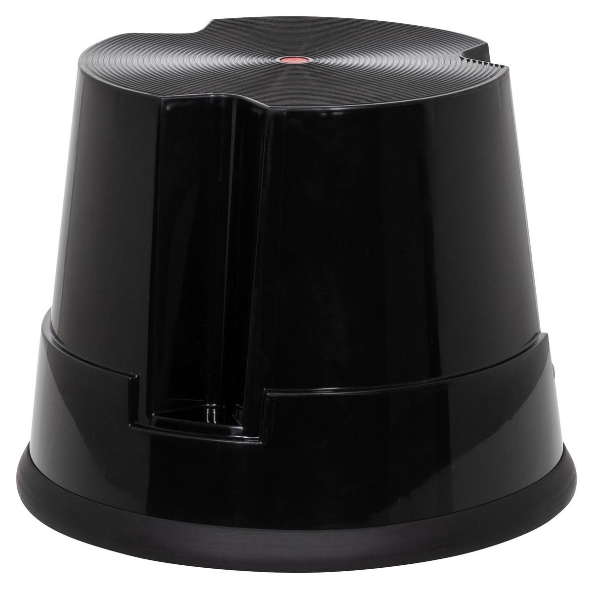 Pručka Tio-s, Črna - črna, Moderno, umetna masa (39/32/39cm) - MID.YOU