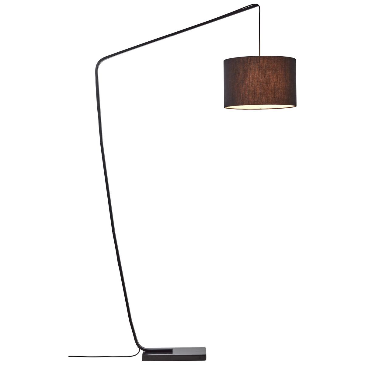 LAMPA STOJĄCA 93041/06 DARIA STA1 - czarny, Design, kamień/metal (40/210/110cm) - Brilliant