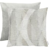 POSZEWKA NA PODUSZKĘ PHOENIX - beżowy/szary, Design, tkanina (46/46cm) - Novel