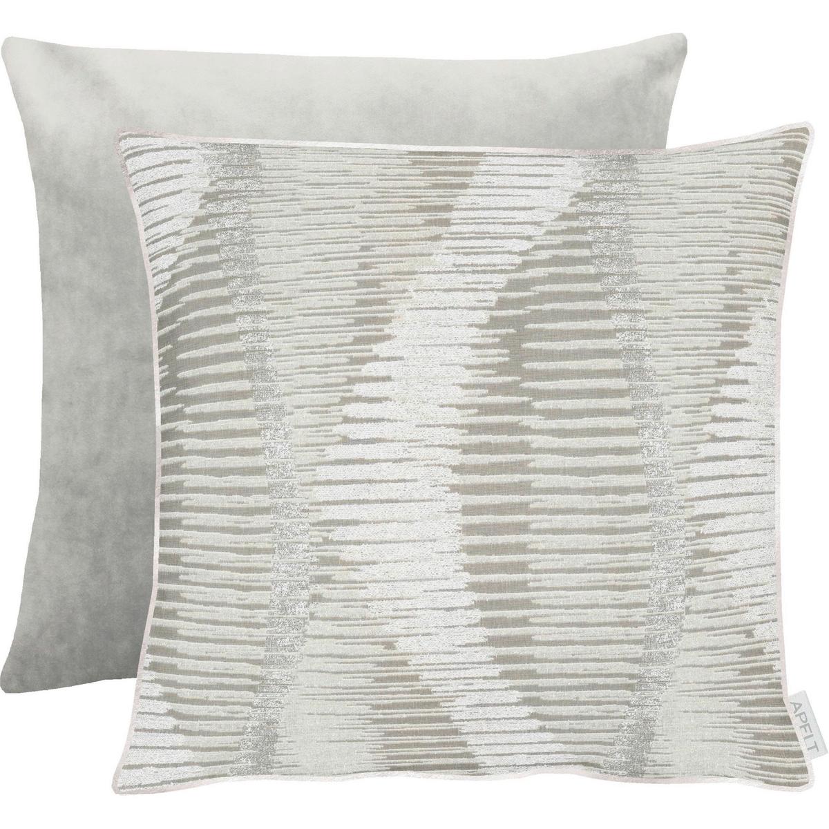 POSZEWKA NA PODUSZKĘ PHOENIX - beżowy/szary, Design, tkanina (46/46cm) - Novel