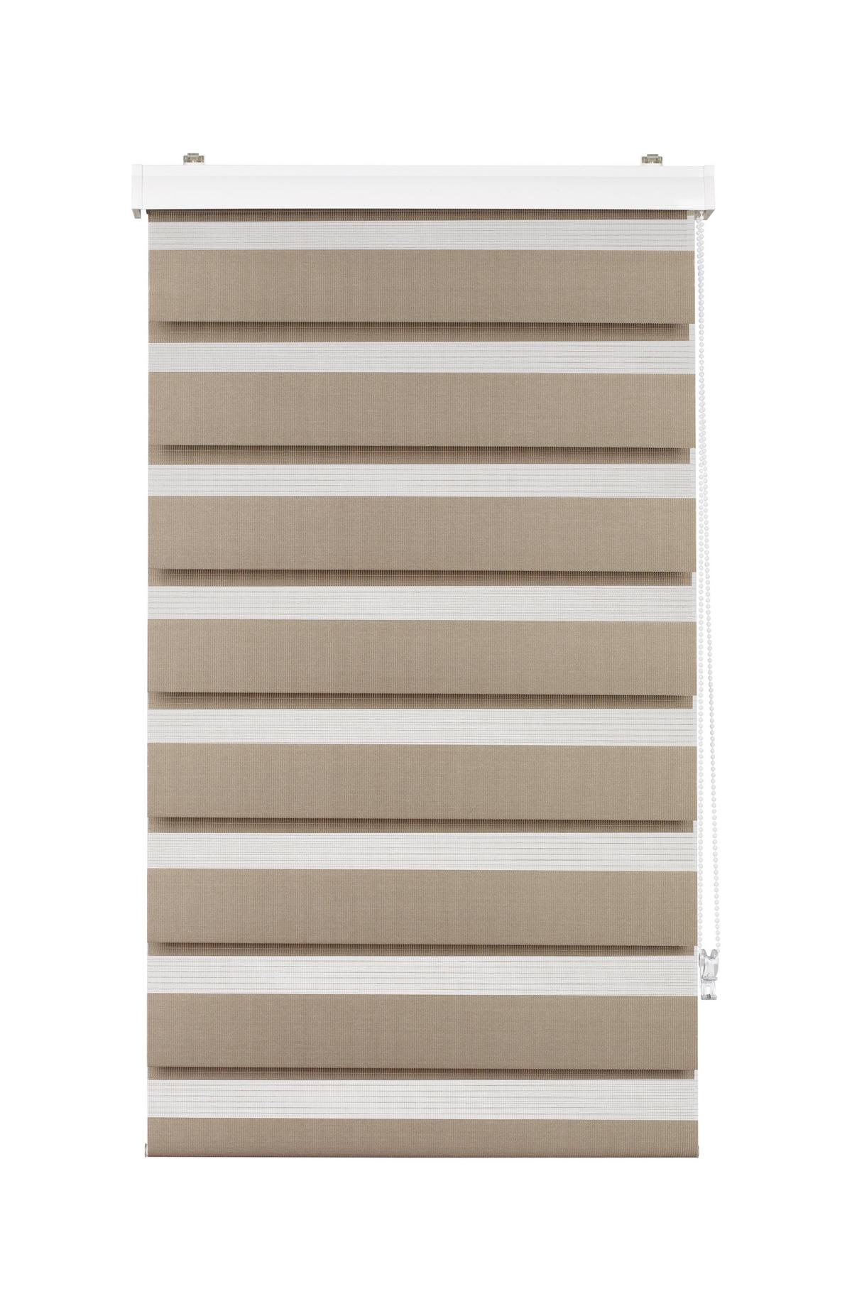 Dupla Roló Thomas 70/160cm - taupe, műanyag/textil (70/160cm) - Modern Living