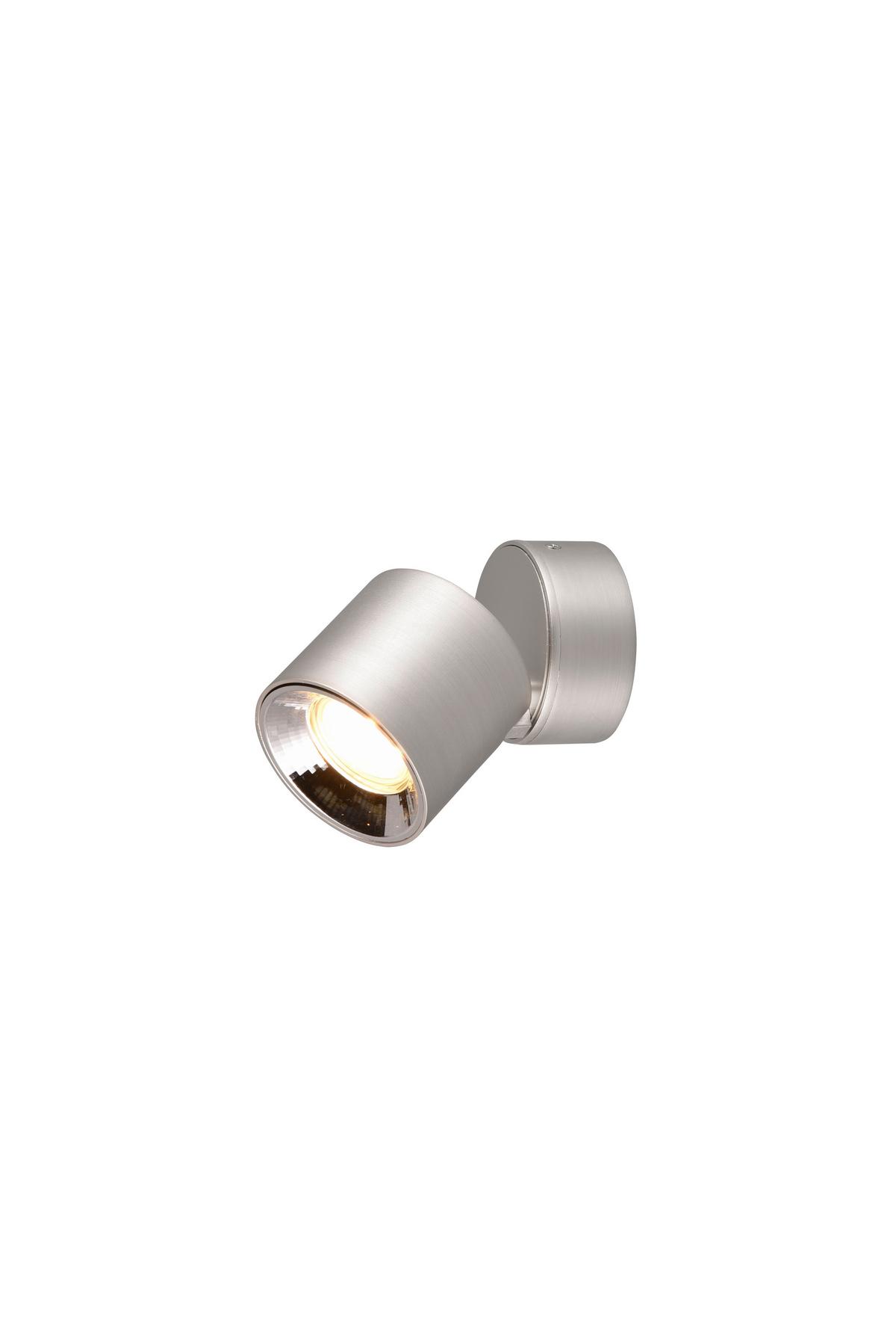 Strahler Guayana Nickelfarben max. 10 Watt - Nickelfarben, Basics, Metall (8,7/12cm) - Trio Leuchten