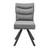 STOL FINA - mörkgrå/grå, Modern, metall/trä (49/91/64cm) - Bessagi Home