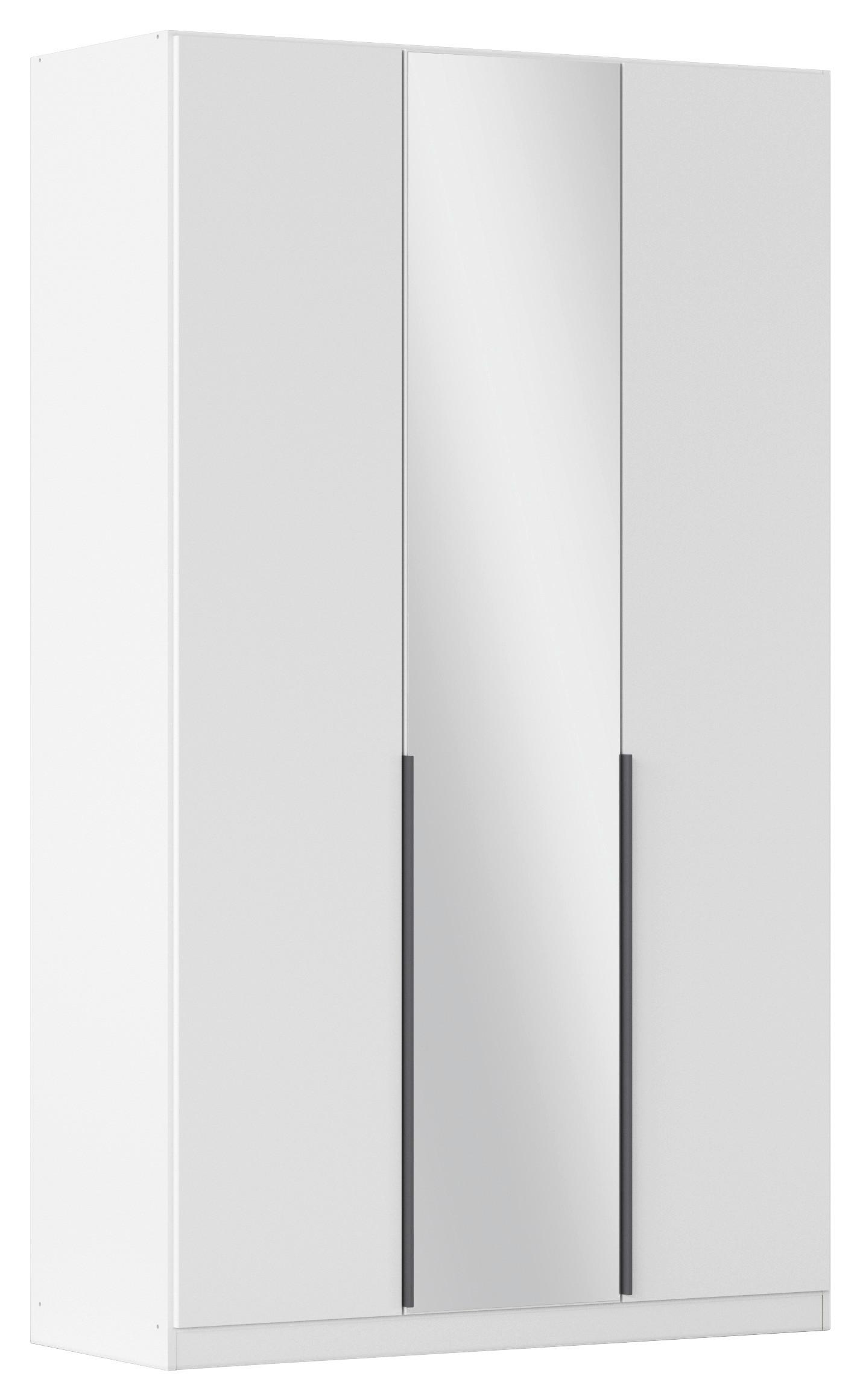 Ormar S Klasičnim Vratima Alabama - bijela/siva, Moderno, drvni materijal/metal (136/229/54cm) - Modern Living