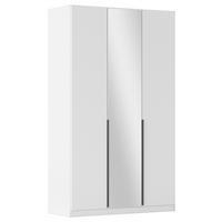 Ormar S Klasičnim Vratima Alabama - bijela/siva, Moderno, drvni materijal/metal (136/229/54cm) - Modern Living