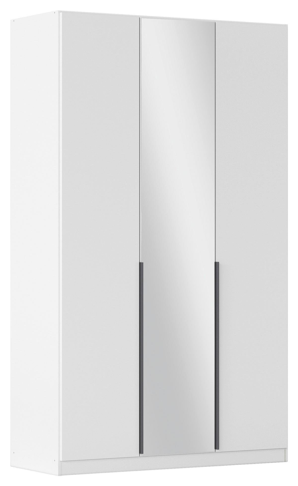 Ormar S Klasičnim Vratima Alabama - bijela/siva, Moderno, drvni materijal/metal (136/229/54cm) - Modern Living