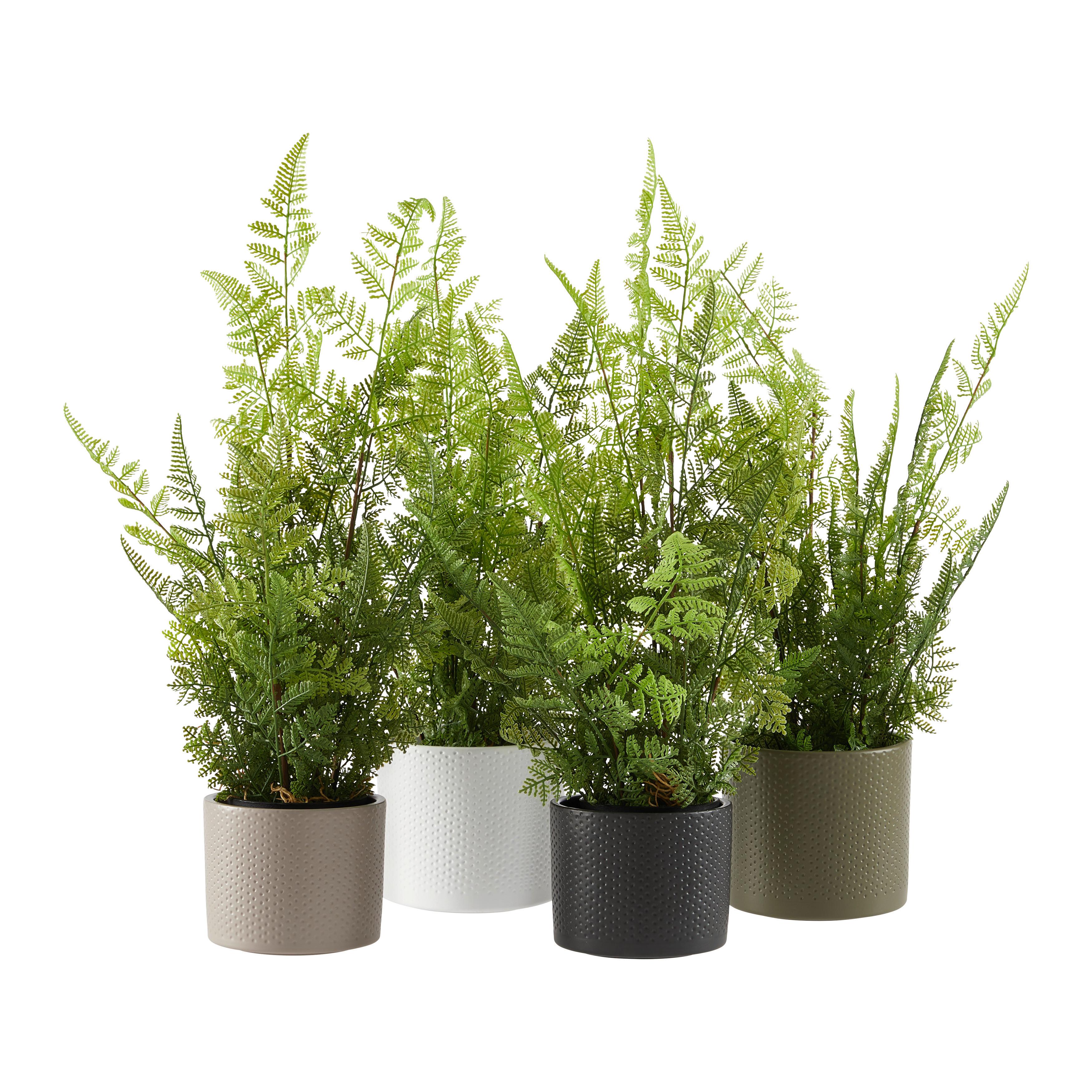 Pflanzentopf Era in diversen Farben - Taupe/Anthrazit, Basics, Keramik (13,5/12,5cm)