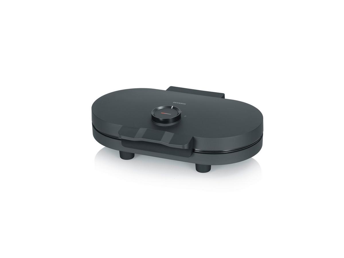 GOFROWNICA WA2118 - czarny, Basics, tworzywo sztuczne (34,9/10,1/24cm) - Severin