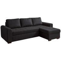 Ecksofa Poll Anthrazit - Anthrazit, MODERN, Textil (243/85/155cm) - Mömax