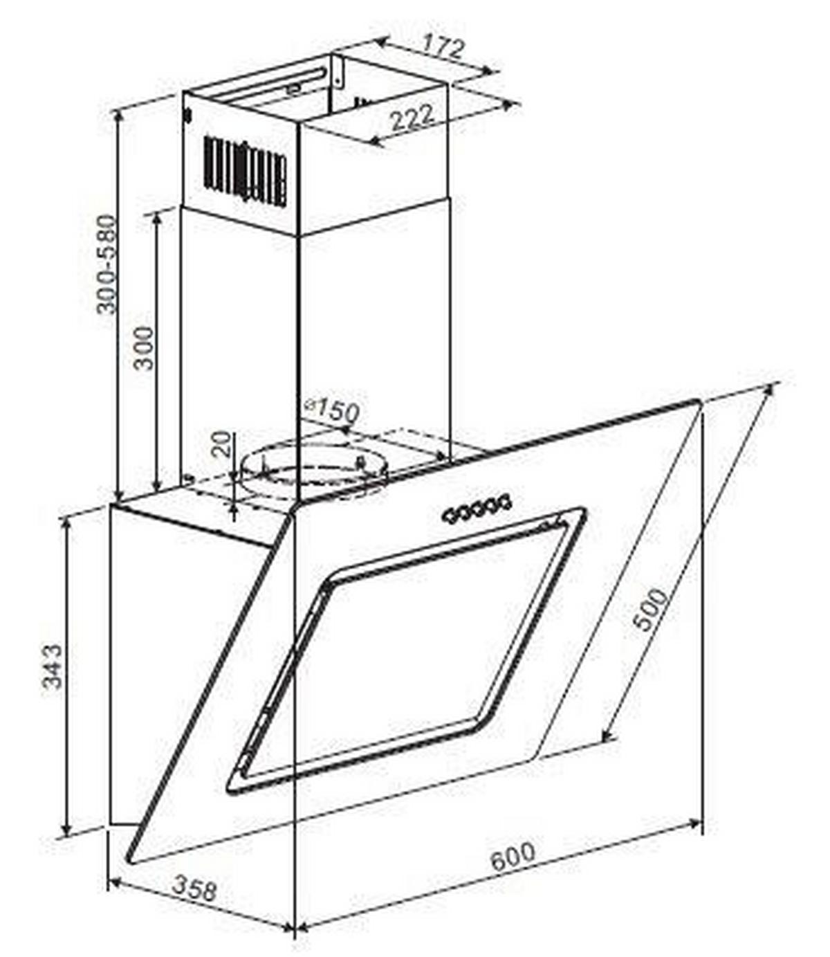 Küchenblock Premium Weiß B: ca. 280 cm - Weiß/Braun, MODERN, Holzwerkstoff (280cm) - Respekta
